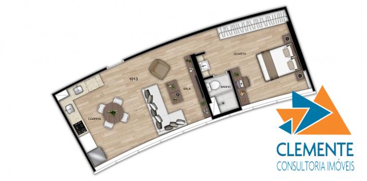 Apartamento, 1 quarto, 33 m² - Foto 11