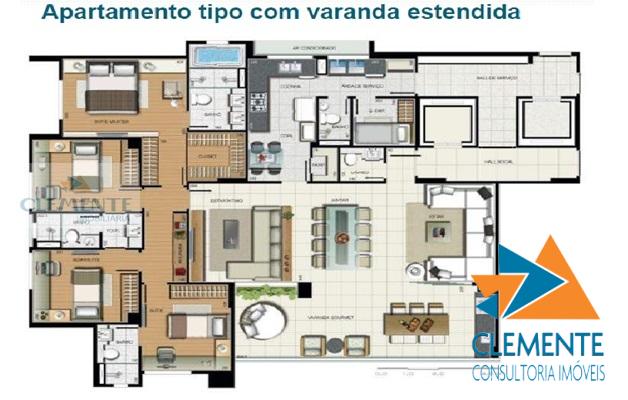 Apartamento, 4 quartos, 162 m² - Foto 37