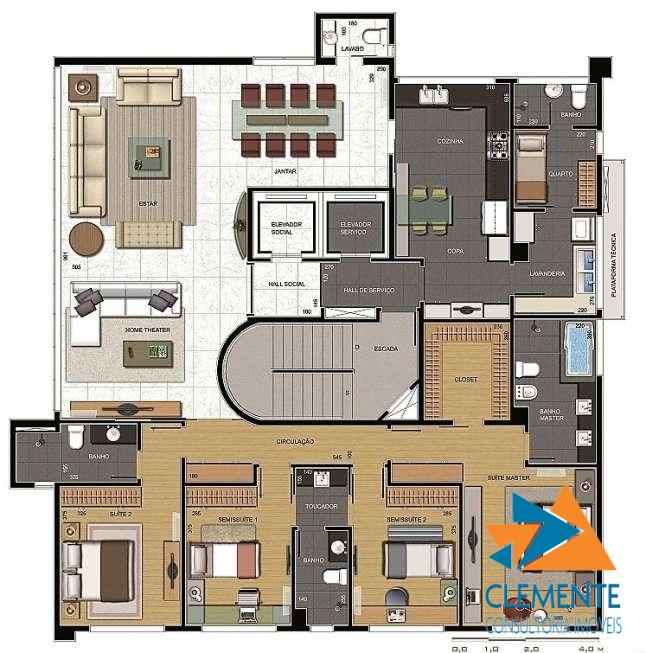 Apartamento, 4 quartos, 208 m² - Foto 25