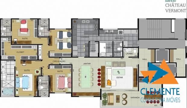 Apartamento, 4 quartos, 217 m² - Foto 25