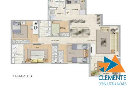 Apartamento, 3 quartos, 91 m² - Foto 7