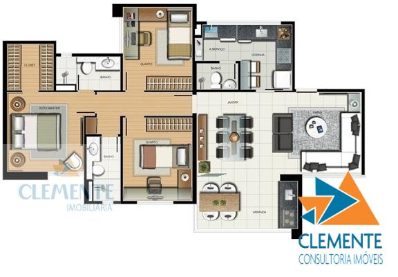 Apartamento, 3 quartos, 92 m² - Foto 11