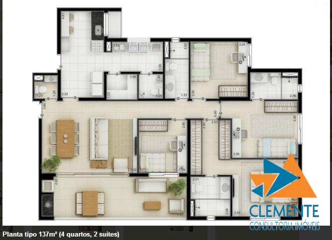 Apartamento, 3 quartos, 105 m² - Foto 7